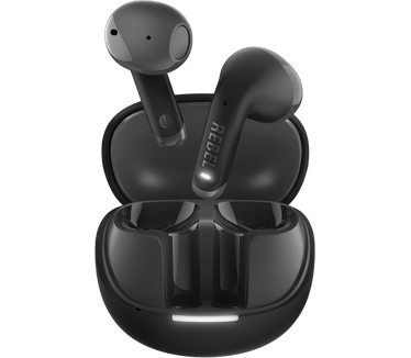 Hama Fresh 'n Rebel Twins Core 2 - Draadloze oordopjes - Bluetooth oortjes met 40 uur speeltijd - Met Microfoon en App - Storm Grey Groen