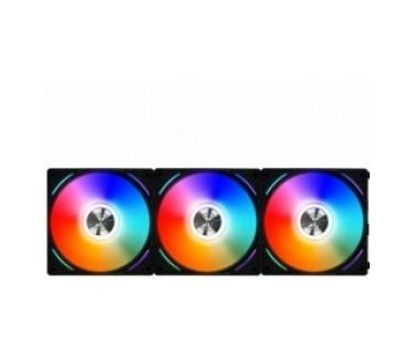 Lian Li UNI FAN AL120 Triple Pack RGB leds, 4-pins PWM fan-connector, Incl. controller, 120mm
