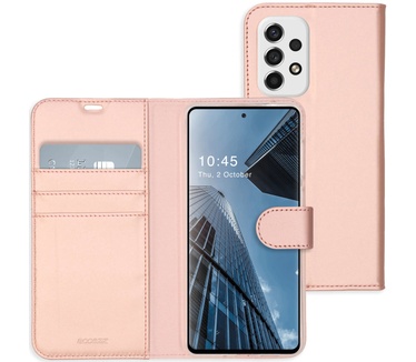 Accezz Wallet Softcase Bookcase Samsung Galaxy A53 - Rosé Goud
