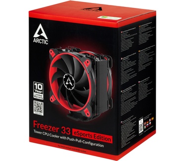 Arctic Freezer 33 eSports Edition Rood
