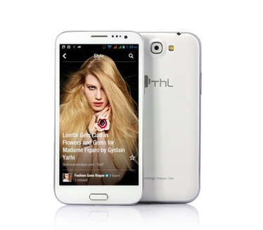 ThL ThL W7+ 4GB Wit Grijs, Zilver, Zwart