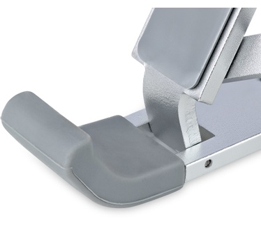 Startech.com Inklapbare Laptopstandaard, Verstelbare Hoek, Ergonomische Laptophouder, Draagvermogen 10Kg, Ventileren/Kantelen/Verhogen, Aluminium Tablet/Laptop Steun/Riser/Staander
