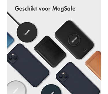 Accezz Liquid Silicone Backcover met MagSafe Samsung Galaxy S26 Plus - Donkerblauw