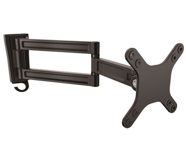 Startech.com Muurbeugel dubbel scharnierende monitor of tv arm