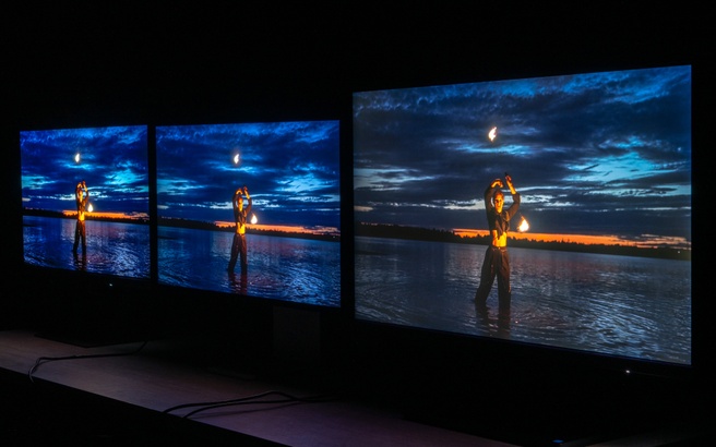 Kijkhoeken van de ASUS ProArt PA27USD, Apple Studio Display XDR en ASUS ProArt PA32UCXR