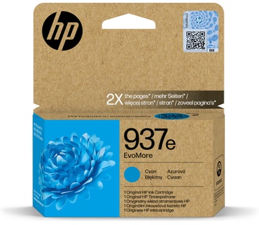 HP 937e EvoMore originele cyaan inktcartridge