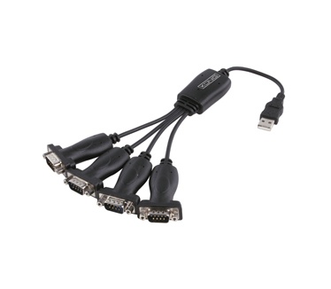 Konig USB to 4x serial adaptercable