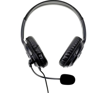 Innovation IT 7531595-IIT Microfoonhoofdtelefoon, bekabeld, stereo, volume instelbaar, zwart