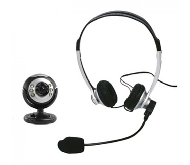 Konig Chatpack USB Webcam 480K + headset