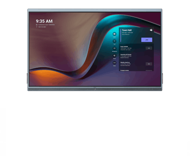Yealink MeetingBoard 165,1 cm (65') 3840 x 2160 Pixels LED Wi-Fi 6 (802.11ax) Zwart Bluetooth