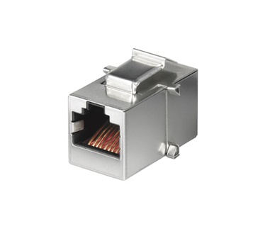 Wentronic CAT 5 RJ45 2xF 1:1 CLIP