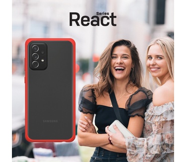 Otterbox React Series voor Samsung Galaxy A72, Power Red