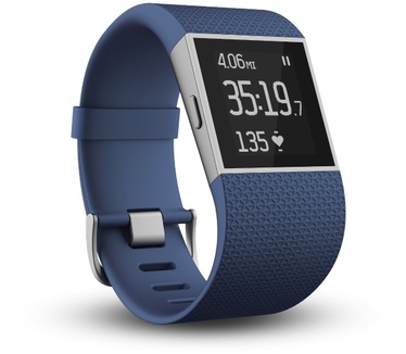 Fitbit Surge Small (blauwe band)