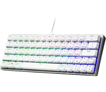 Cooler Master SK620 (TTC Red, Qwerty US) Wit