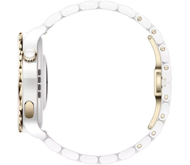 Huawei Watch GT 3 Pro 43mm Wit/Keramieken Band (Wit)