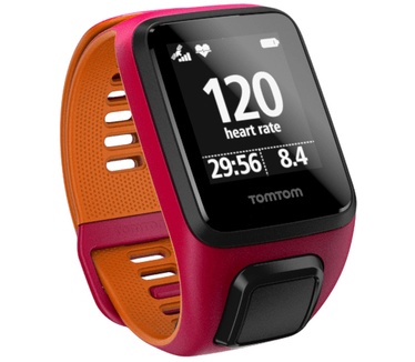 TomTom Runner 3 Cardio Fuchsia/Oranje (S)