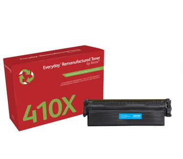 Xerox Cyaan toner cartridge. Gelijk aan HP CF411X. Compatibel met HP Color LaserJet Pro MFP M477, LaserJet Pro MFP M377, Pro M452