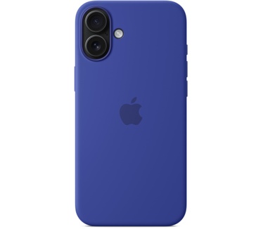 Apple Siliconen Back Cover met MagSafe - iPhone 16 Plus (iPhone 16 Plus) Blauw