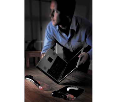 Kensington Duo Gel Polssteun Rood/Zwart