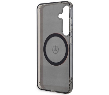 Mercedes-Benz Double Layer Back Case - Samsung Galaxy S24 - Zwart Zwart