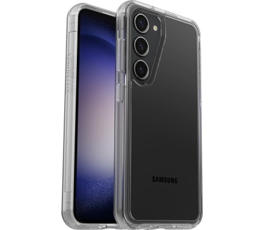 Otterbox OtterBox Symmetry Clear Case voor Galaxy S23, Schokbestendig, Valbestendig, Dunne beschermende hoes, 3x getest volgens militaire standaard, Antimicrobieel, Clear