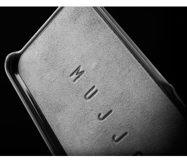 Mujjo Leather Wallet Case for iPhone 7 Gray