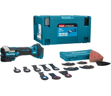 Makita DTM52ZJX2 Multitool Starlock Max 18V + accessoireset in Mbox (zonder accu's en lader)