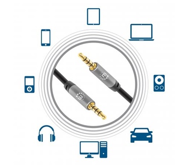 Manhattan 356008 Zilver, Zwart