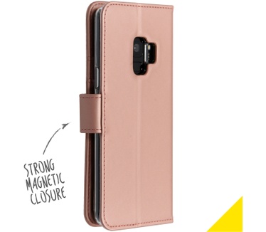 Accezz Wallet Softcase Bookcase Samsung Galaxy S9 (Galaxy S9) Rosé Goud