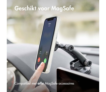 Accezz Clear Backcover met MagSafe iPhone 14 Plus - Transparant