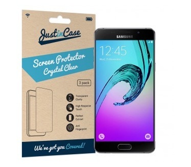 Just in Case Screen Protector Samsung Galaxy A5 (2016) - 3 stuks - Crystal Clear
