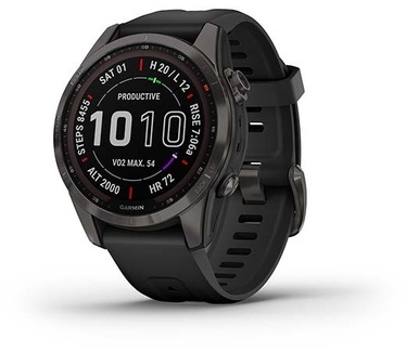Garmin fēnix 7S Sapphire Solar Grijs (Zwart)