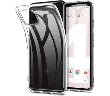 qMust Google Pixel 4 Flexibel Hoesje Transparant