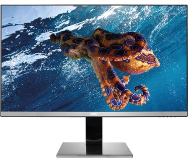 AOC Q2577PWQ Zilver, Zwart