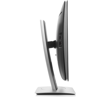 HP EliteDisplay E222 Zilver, Zwart