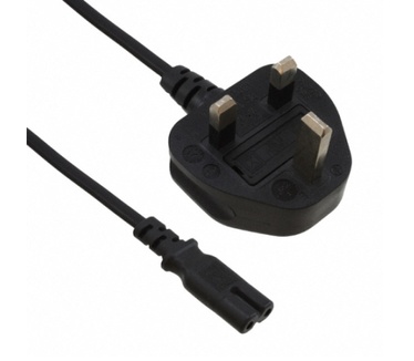 Eeconn Netsnoer, Engeland - C7, 2x 0.75mm