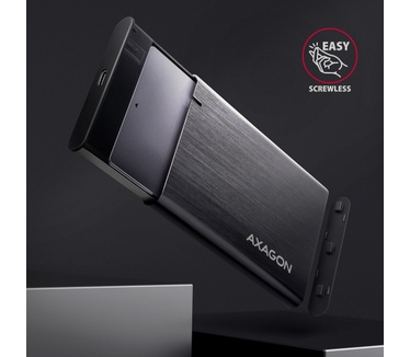 Axagon EE25-A6C Zwart