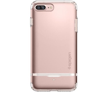 Spigen Flip Armor Apple iPhone 7 Plus Case Rosé Goud