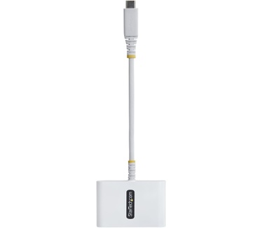 Startech.com USB-C naar HDMI Multiport Adapter met 140W PD Charging, 4K 60Hz HDMI, USB 5Gbps Hub, Mini Dock voor MacBook / Dell / ThinkPad / HP / iPad / Tablets