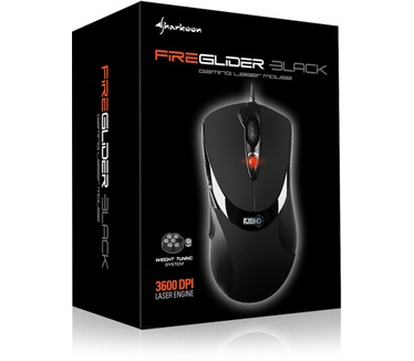 Sharkoon FireGlider Zwart