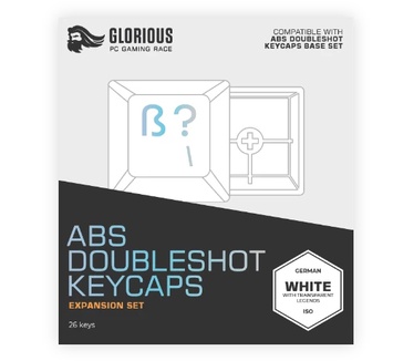 Glorious PC Gaming Race Doubleshot Keycaps V2