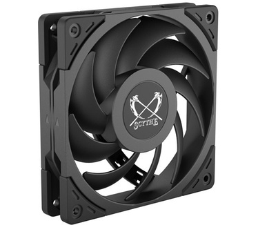 Scythe Wonder Tornado, max. 2500rpm, Zwart, per stuk, 120mm