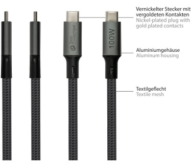 Alcasa Kabel / Adapter