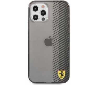 Ferrari On-Track Gradient Back Case iPhone 12/12 Pro (6.1") Zwart Zwart