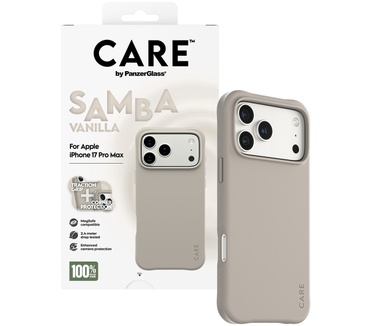 PanzerGlass CARE by PanzerGlass® Fashionable Case Samba Vanilla w. MagSafe iPhone 17 Pro Max