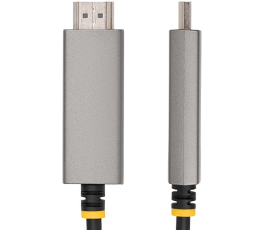 Startech.com 2m USB-C naar HDMI Adapter Kabel, 8K 60Hz, 4K 144Hz, HDR10, USB Type-C naar HDMI 2.1 Video Converter Kabel, USB-C DP Alt Mode/USB4/Thunderbolt 3/4 Compatibel, USB-C Laptop naar HDMI Monitor