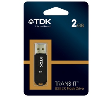 TDK Trans-IT mini 32GB Zwart