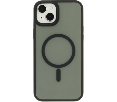 Mobiparts Hardcover Apple iPhone 15 Plus Satin Black (Magsafe Compatible)