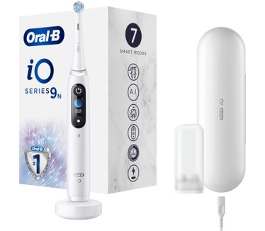 Oral-B iO - 9n - Elektrische Tandenborstel Wit Powered By Braun