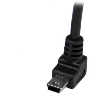 Startech.com 0,5 m mini USB-kabel A-naar-mini-B met opwaartse hoek